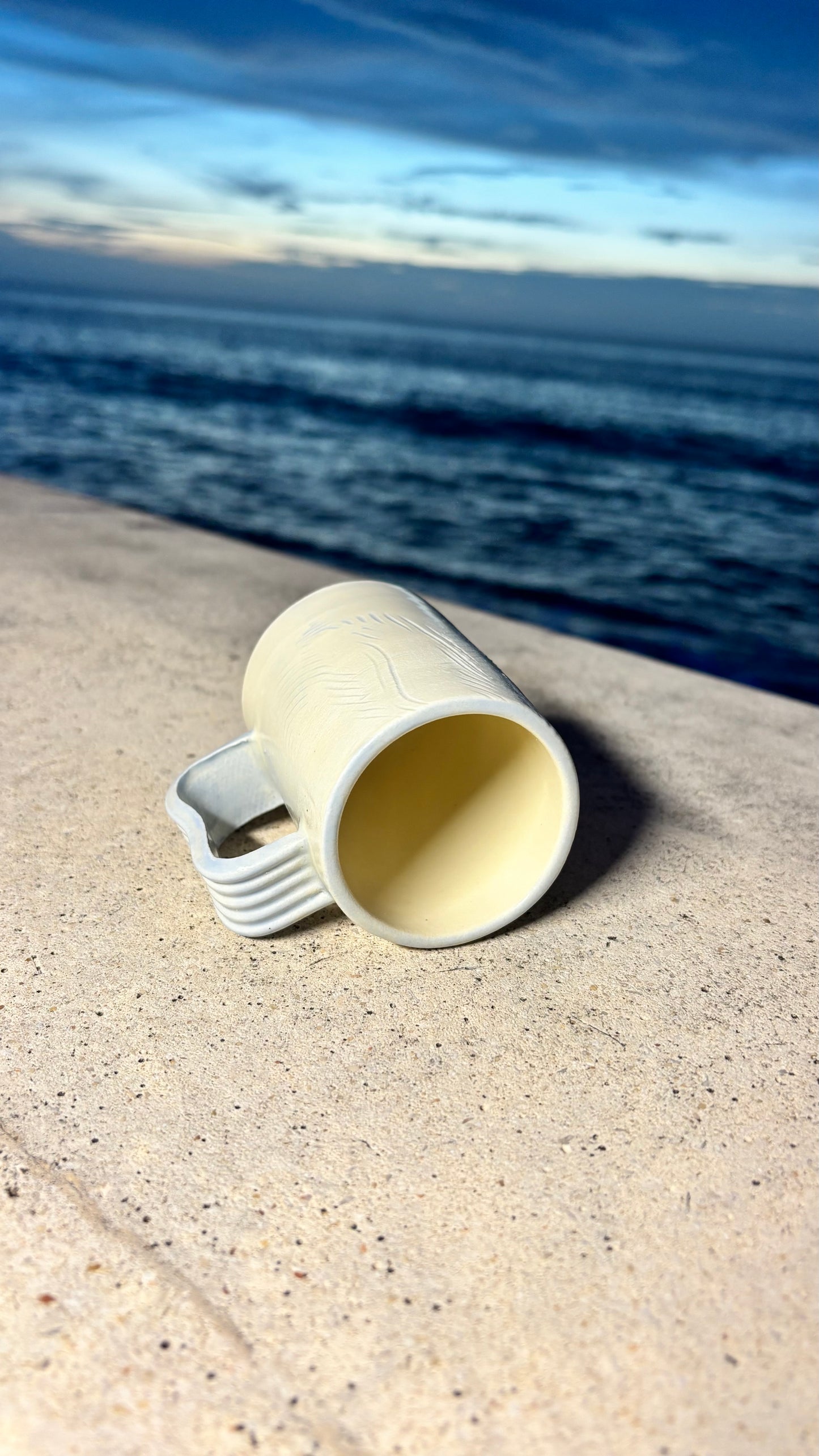 Sky waves mug